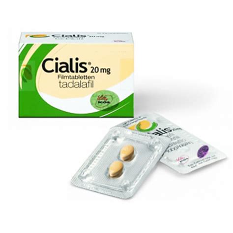Cialis 20 mg 2 film tablet